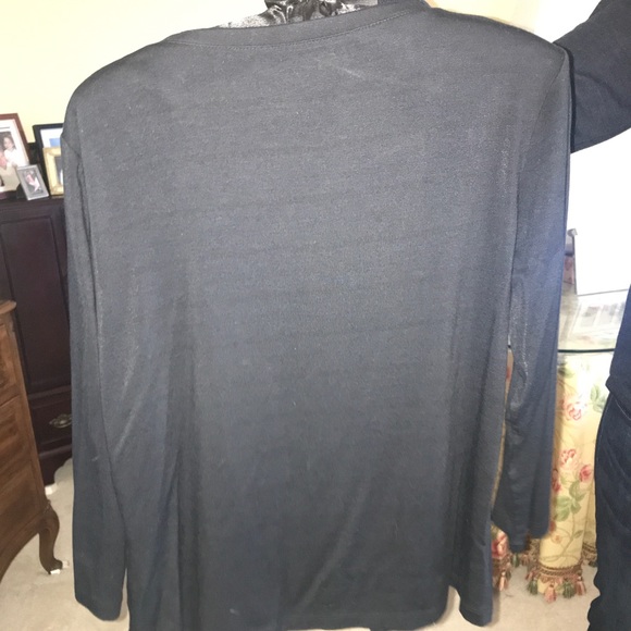 TALBOTS Black, lightweight cardigan - Picture 4 of 4